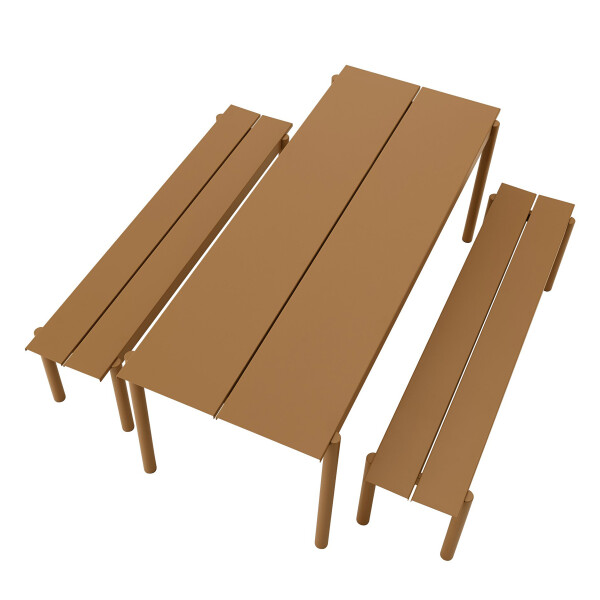 Muuto Linear burnt orange detail image