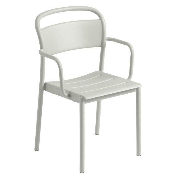 Muuto Linear steel armchair grey kuva