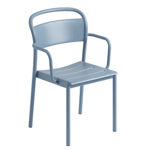 Muuto LINEAR STEEL karmstol, pale blue image