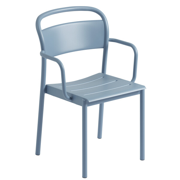 Muuto Linear steel armchair pale blue image
