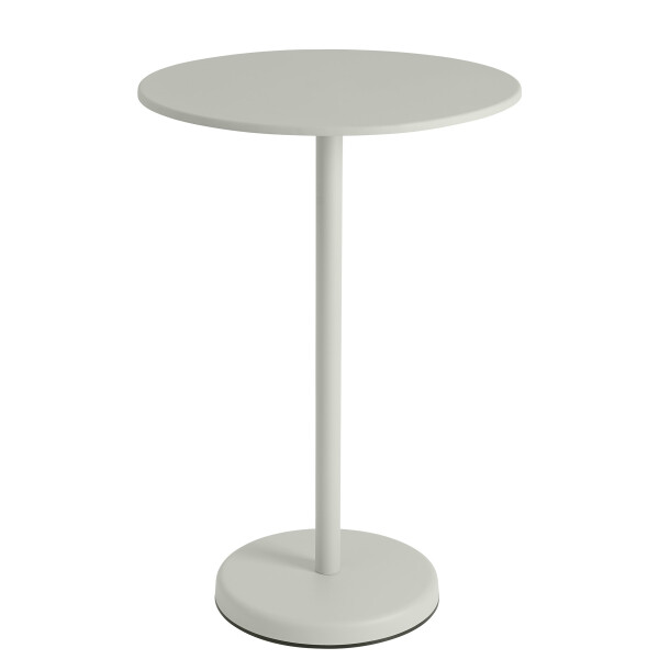 Muuto Linear steel cafe table round o 70 h 105 grey kuva