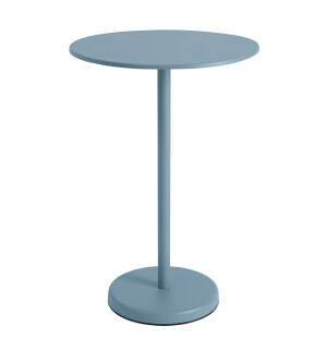 Muuto LINEAR STEEL cafébord Ø70 h105, pale blue image