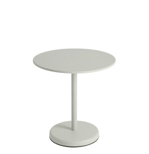 Muuto LINEAR STEEL cafébord Ø70 h73, grå image