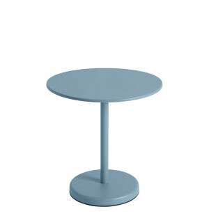 Muuto LINEAR STEEL cafébord Ø70 h73, pale blue image