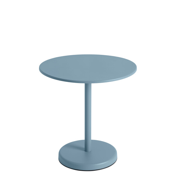 Muuto Linear steel cafe table round o 70 h 73 pale blue image