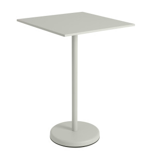 Muuto LINEAR STEEL cafébord 70x70 h105, grå image