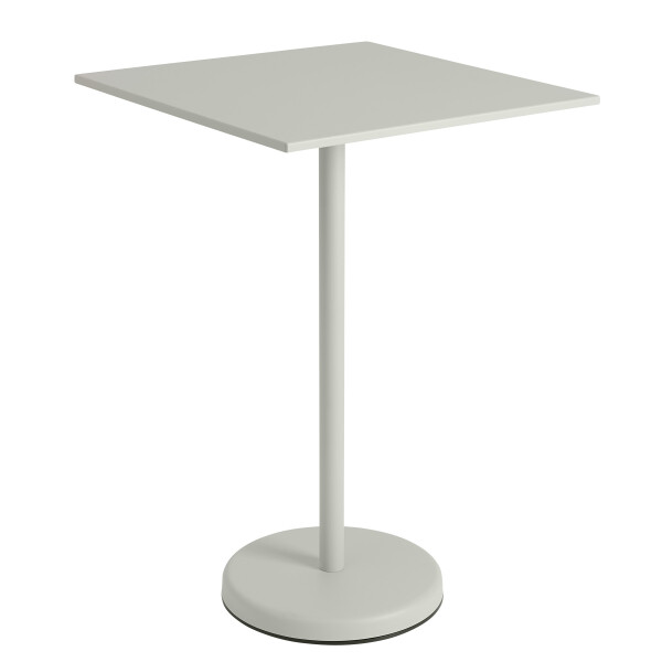 Muuto Linear steel cafe table square 70x70 h 105 grey image