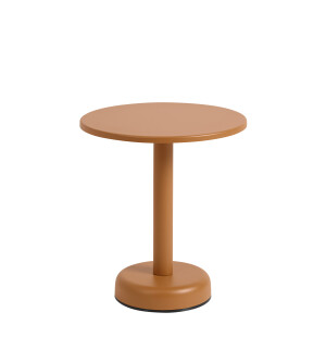 Muuto LINEAR STEEL soffbord Ø42 cm, burnt orange image