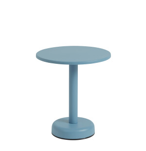 Muuto LINEAR STEEL soffbord Ø42 cm, pale blue image