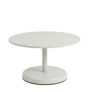Muuto LINEAR STEEL soffbord Ø70 cm, grå image