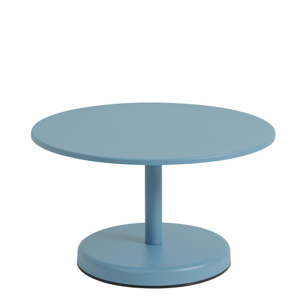 Muuto Linear steel coffee table 70 h40 pale blue kuva