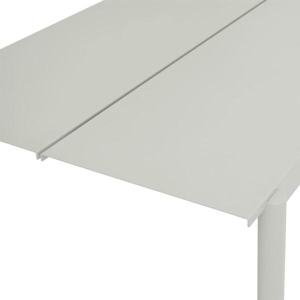 Muuto Linear steel detail outdoor table 220 grey kuva