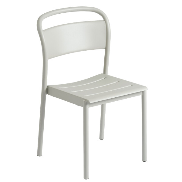 Muuto Linear steel side chair grey image