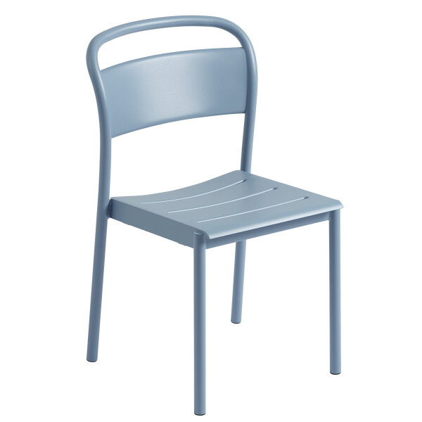 Muuto Linear steel side chair pale blue image