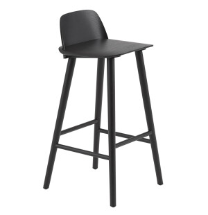 Muuto NERD baarituoli, musta kuva