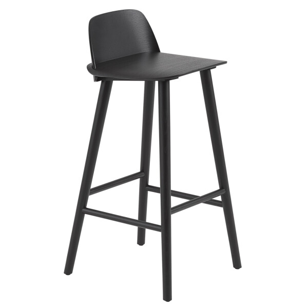 Muuto Nerd bar stool black kuva
