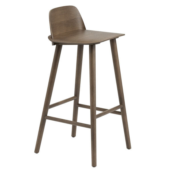 Muuto Nerd bar stool brown kuva