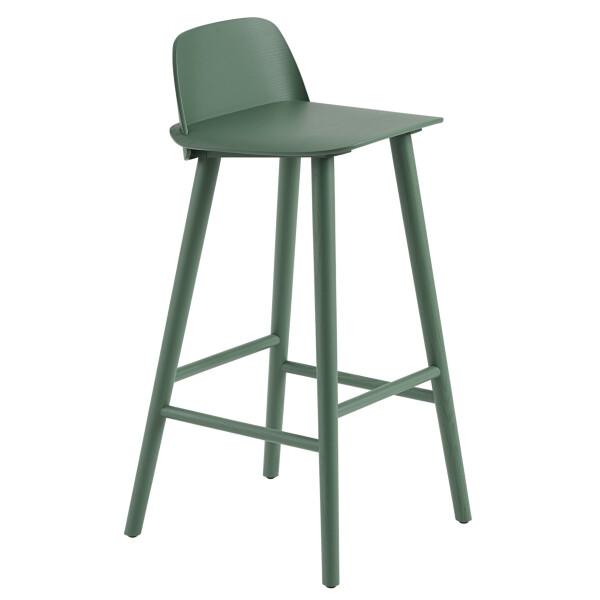 Muuto Nerd bar stool green kuva