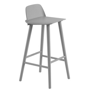 Muuto NERD baarituoli, harmaa kuva