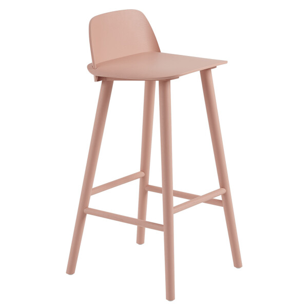 Muuto Nerd bar stool tan rose image