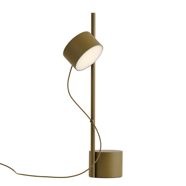 Muuto Post table lamp brown green kuva