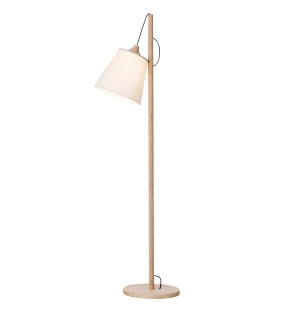 Muuto PULL lattiavalaisin, tammi/valkoinen kuva