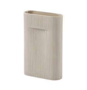 Muuto RIDGE maljakko 35 cm, beige kuva