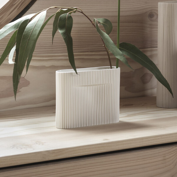 Muuto Ridge vase off white 16 cm muuto kuva