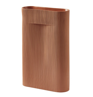 Muuto RIDGE maljakko 48,5 cm, terrakotta kuva