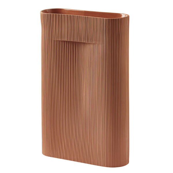 Muuto Ridge vase terracotta 48 cm image