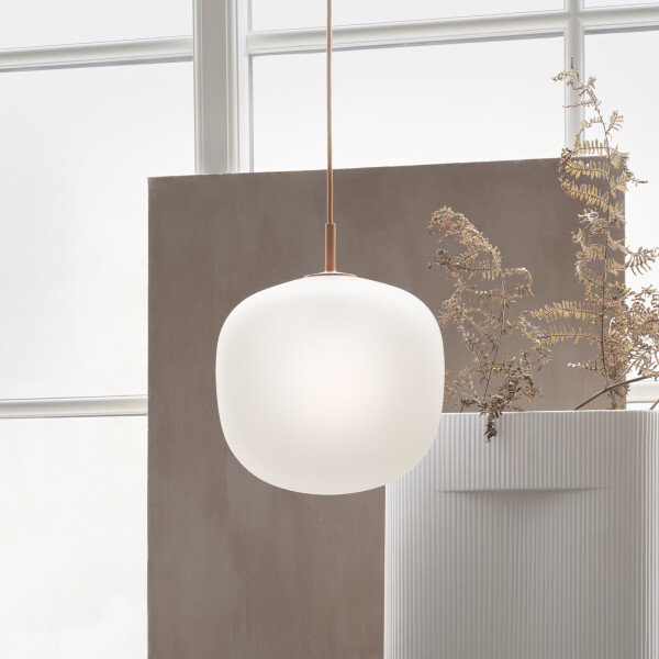 Muuto Rime pendant 25 orange concept image