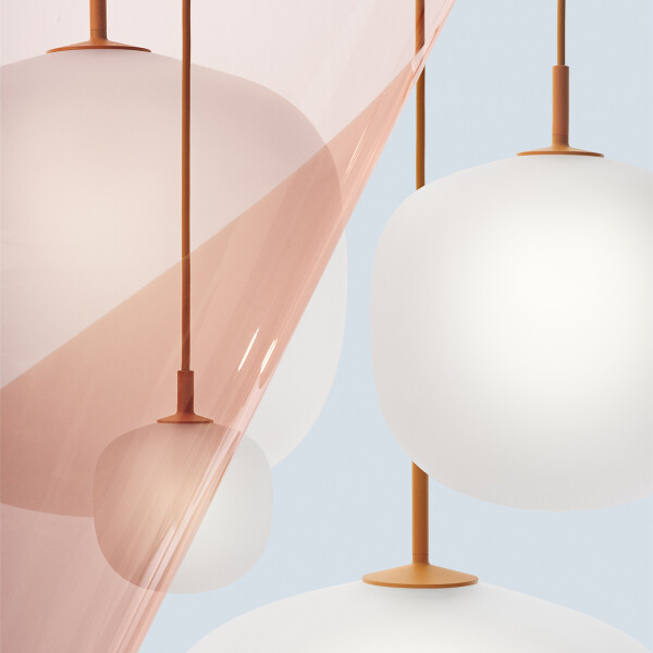 Muuto Rime pendant lamp orange concept kuva