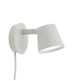 Muuto TIP seinävalaisin, harmaa kuva