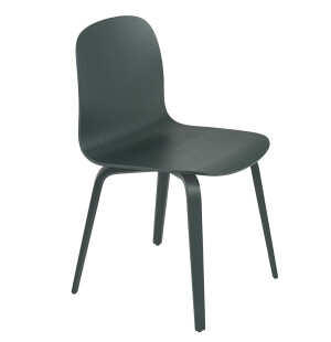 Muuto VISU stol, mörkgrön image