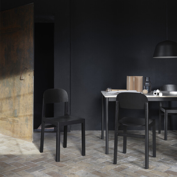 Muuto Workshop chair black musta kuva