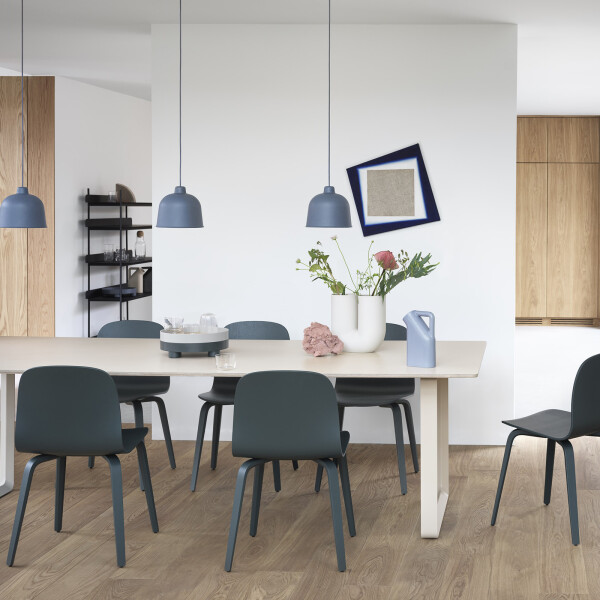 Muuto visu chair wood dark green kuva