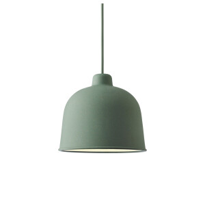 Muuto GRAIN taklampa, dusty green image