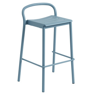 Muuto LINEAR STEEL barstol, pale blue image