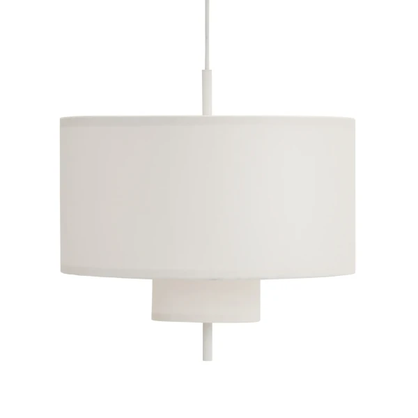 New Works Packshot 21311 Margin Pendant Lamp 50 White Canvas Front kuva
