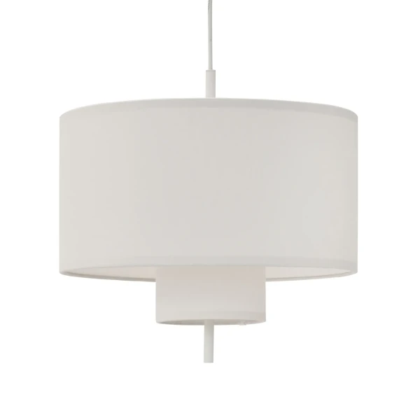 New Works Packshot 21311 Margin Pendant Lamp 50 White Canvas Perspective kuva