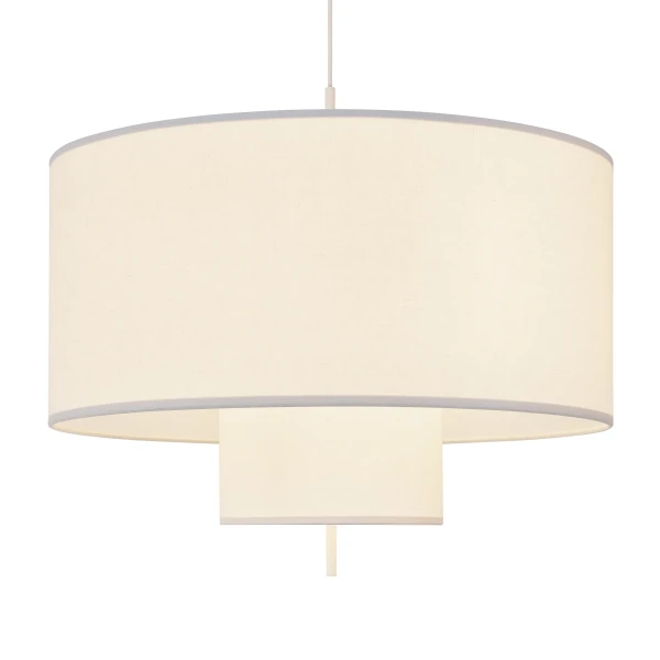 New Works Packshot 21331 Margin Pendant Lamp 90 White Canvas Perspective Light kuva