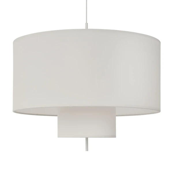 New Works Packshot 21331 Margin Pendant Lamp 90 White Canvas Perspective kuva