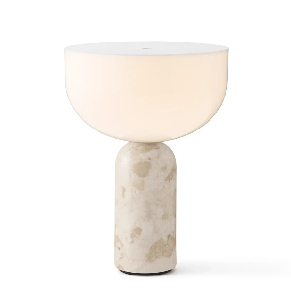 New Works Packshot 21715 Kizu Portable Table Lamp Kunis Breccia Top Light kuva