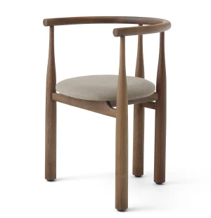 New Works BUKOWSKI tuoli, Walnut/Romo Linara 342 kuva