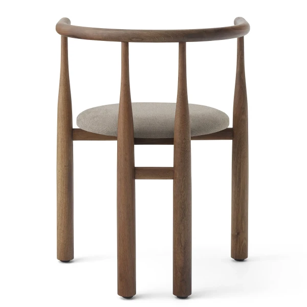 New Works Packshot 41810ROLI342 Bukowski Chair Walnut Romo Linara 342 4 kuva
