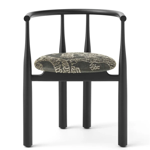 New Works Packshot 41811DETM003 Bukowski Chair Black Dedar Tiger Mountain 003 kuva