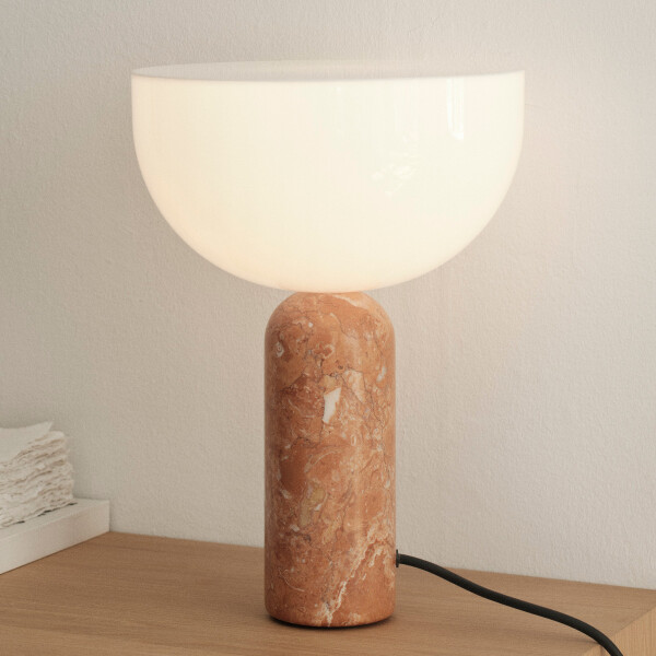 New Works Kizu Table Lamp Small Breccia Pernice Interior image