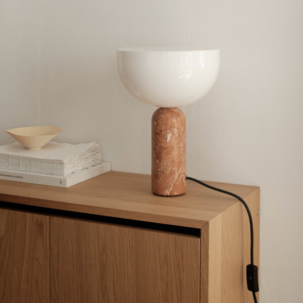 New Works Kizu Table Lamp Small Breccia Pernice  image