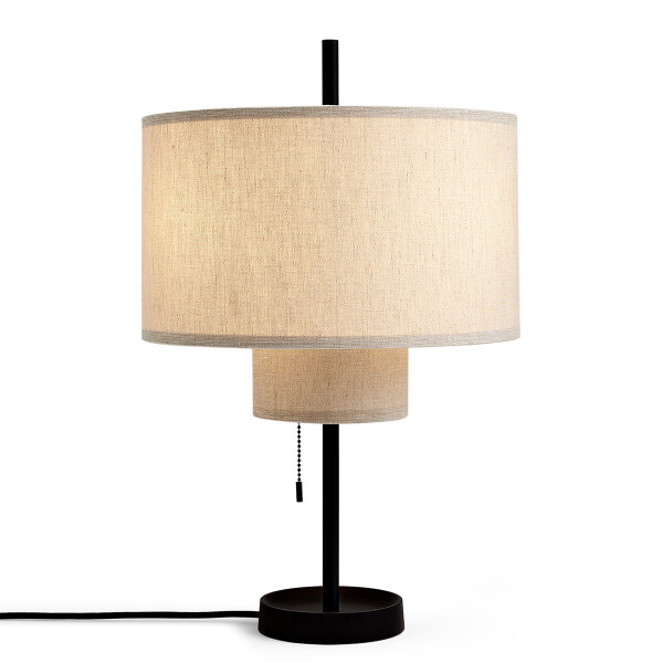 New Works Margin Table Lamp w light on image