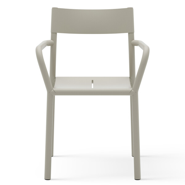New Works Packshots May Armchair Light Grey FRONT image